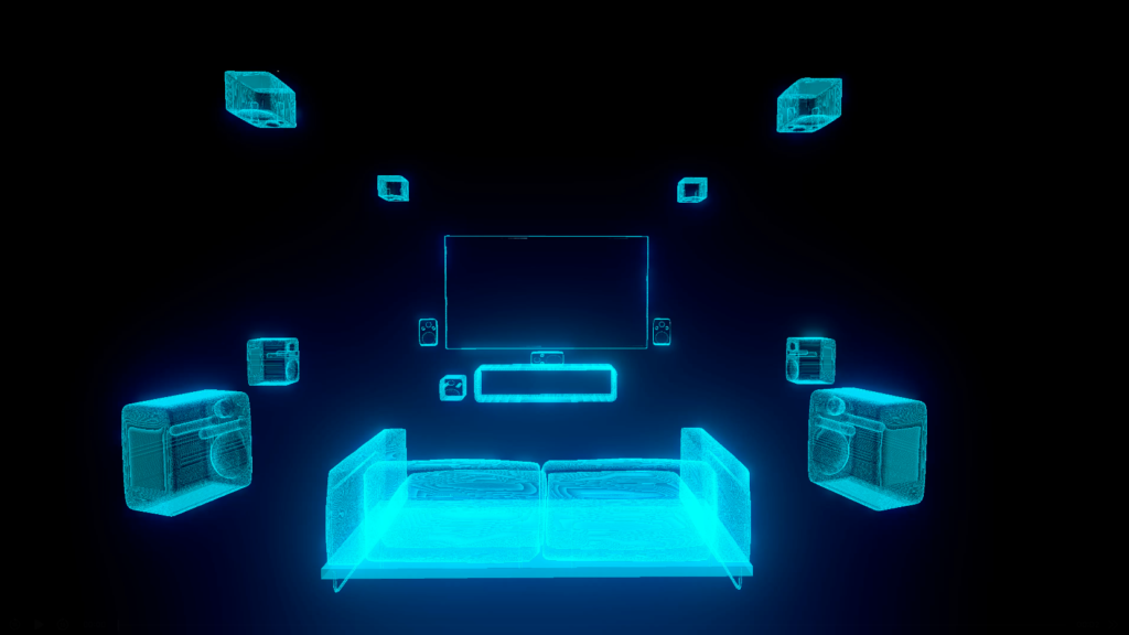 Where is Immersive audio and the whole pipeline going? 4 Home theater set-up